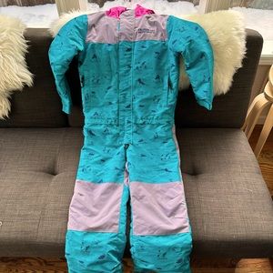One piece snowsuit GUC